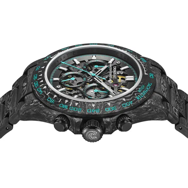 CRONUSART Racing Chronograph Series Snow Blue