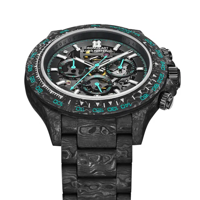 CRONUSART Racing Chronograph Series Snow Blue