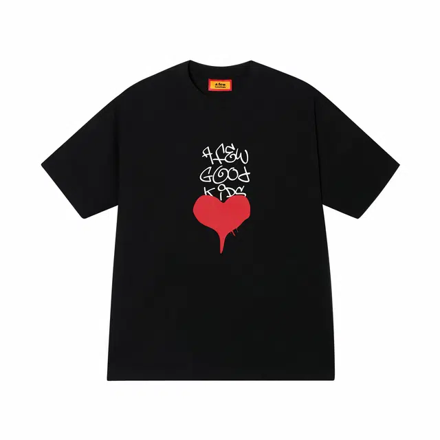 AFGK 24SS Valentine's Day Heart Graffiti Tee