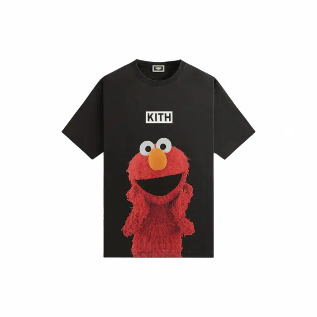 KITH x Sesame Street FW24 Tee Black