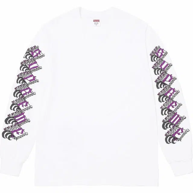Supreme FW24 WEEK18 T Strawberries LS Tee logoT