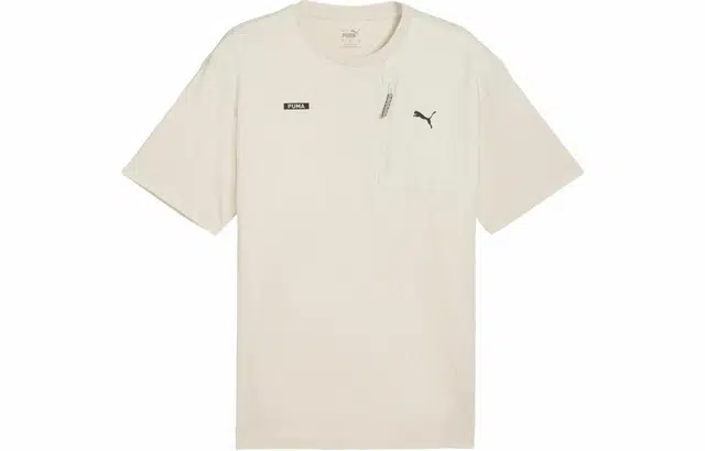 PUMA DESERT ROAD TEE logoT