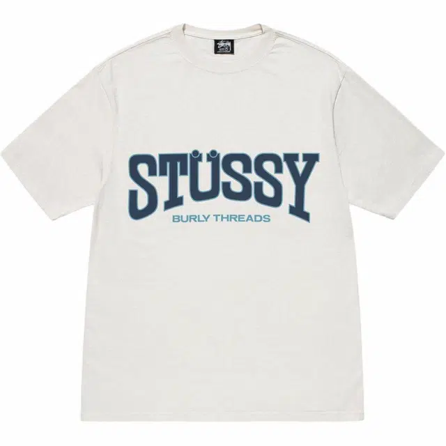 Stussy SS24 BURLY THREADS TEE PIGMENT DYED T