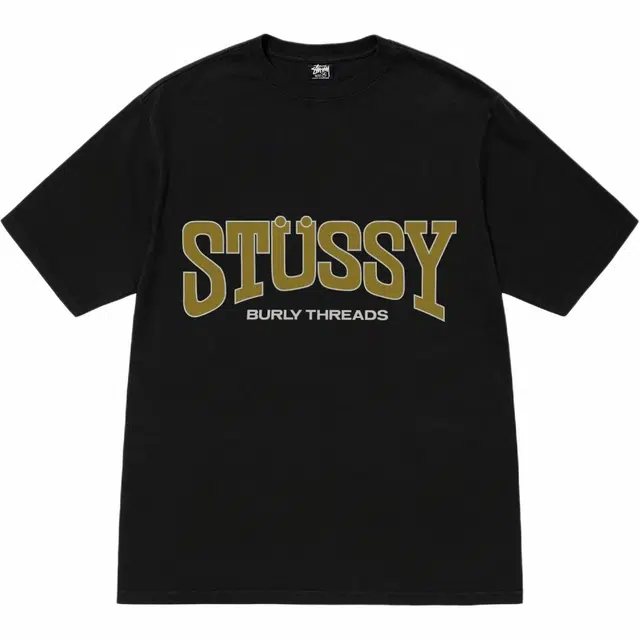 Stussy SS24 BURLY THREADS TEE PIGMENT DYED T