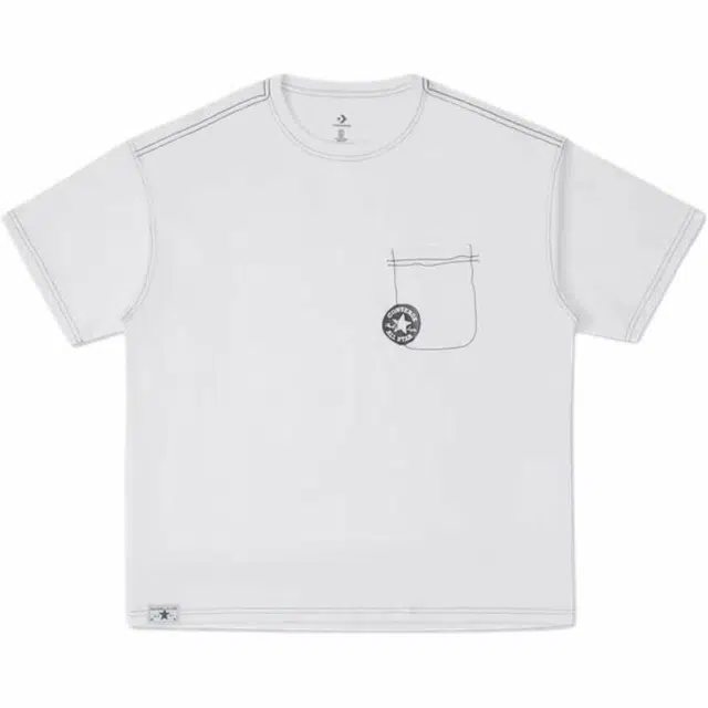 Converse Retro Crewneck T-Shirt White