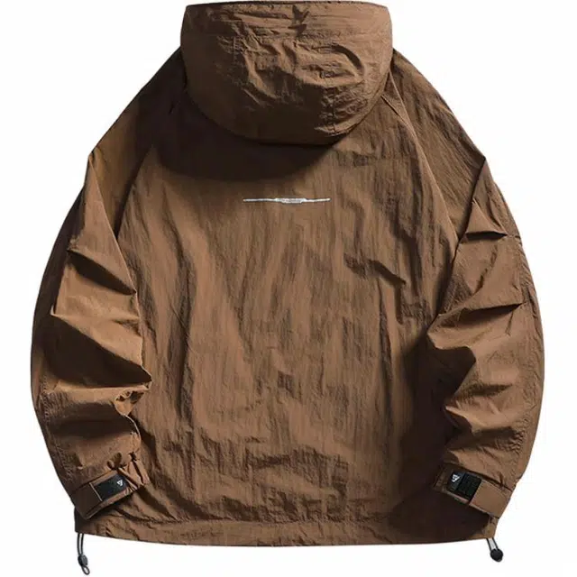 赞仕 户外登山轻薄连帽时尚防晒服 男女同款
