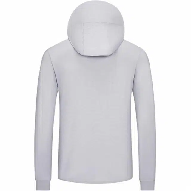 大白鲨 冰丝可拆卸大帽檐防紫外线防晒服 男款