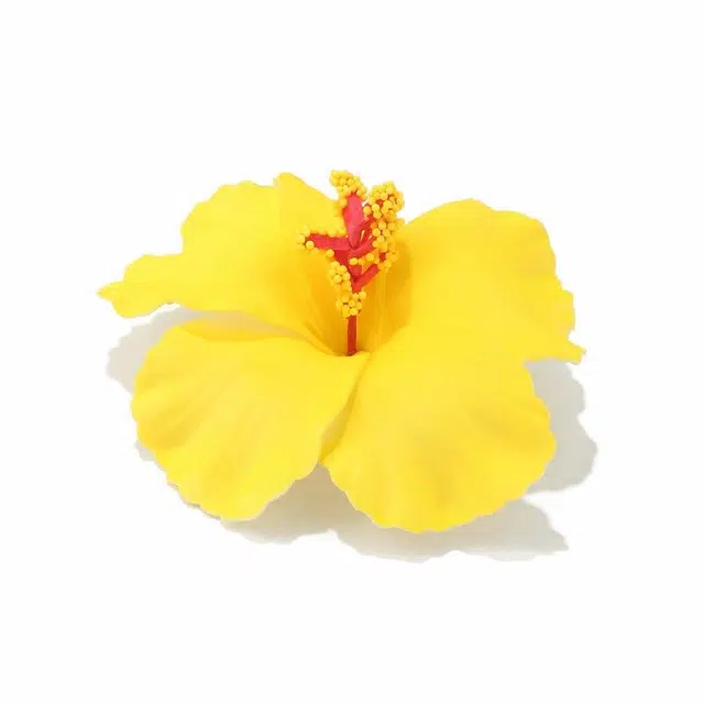 如花梦 甜美海边沙滩扶桑花头饰 布艺 发夹 女款