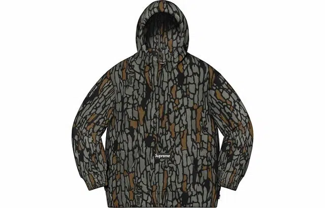 Supreme FW20 Week 14 Polartec Hooded Sweatshirt Logo