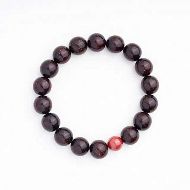 仙源 福气加倍 有钱花转运上岸气质 简约 国风国潮穿搭叠戴 通勤百搭#好运 血檀 手串 男女同款情侣款