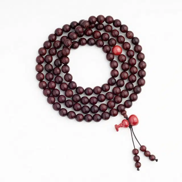 仙源 福禄皆安 水逆退去 八方来财前程似锦福禄吉祥平安喜乐佛珠转运珠新中式诸事顺利#好运 血檀 手串 男女同款情侣款