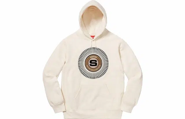 Supreme FW20 Week 17 Chenille Appliqu Hooded Sweatshirt