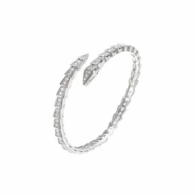 金碧鸢 气质简约典雅大气 优雅精致轻奢高级感个性百搭 清新小众 合金 手镯 女款