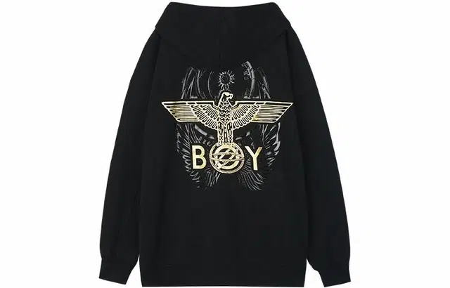 Boy London Black Gold Eagle Logo Sweatshirt