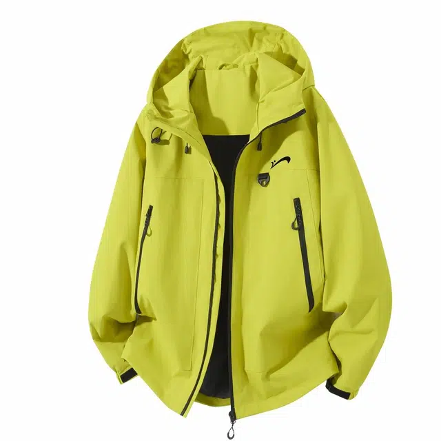 贵人鸟 美式基础款宽松连帽大口袋户外机能风休闲夹克外套 男女同款