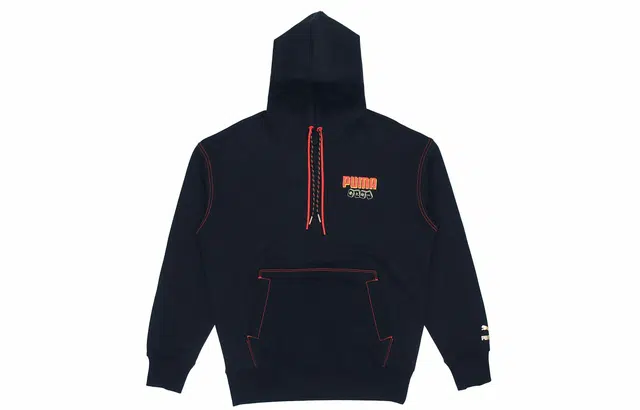 Puma Mahjong Print Hoodie Black