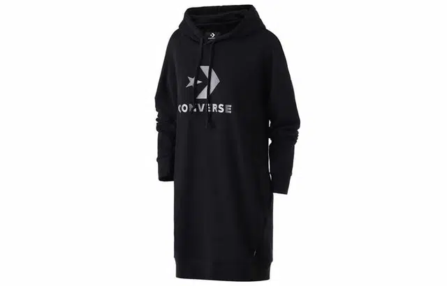 Converse Star Chevron Hoodie French Terry Dress