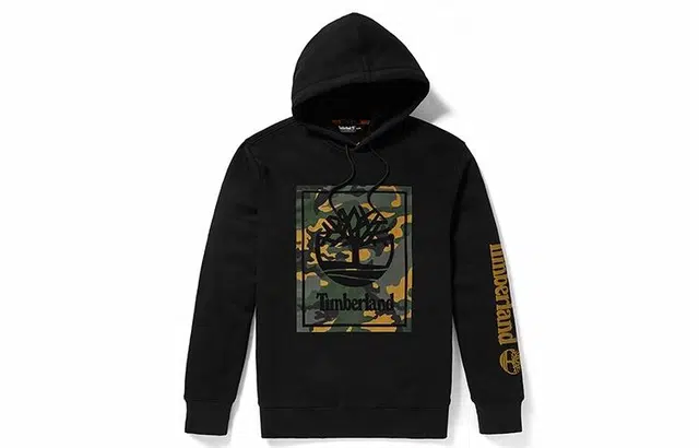 Timberland Camo Print Hoodie