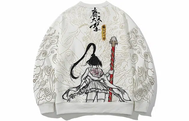 木村三社 数码印花卫衣 男女同款