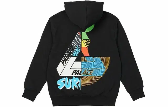 PALACE MIX Up Hood Black Logo