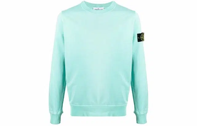 Stone Island SS21 Crewneck Sweatshirt Blue