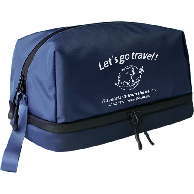 班哲尼 男女士旅行健身游泳化妆包 收纳包洗漱包 干湿分离防水大容量