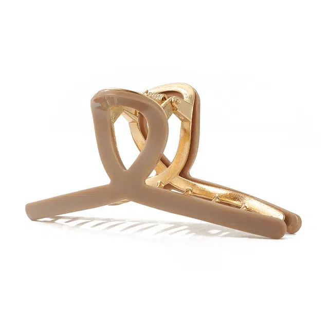 如花梦 高级感金属半扎抓夹夹子后脑勺中号发抓头饰发量少 合金 发夹 女款