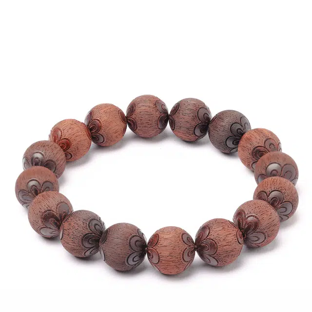 三檀小舍 好运连连精工满雕 国风国潮复古 转运珠#好运连连诸事顺利 佛珠文玩盘玩小众高级感轻奢礼盒 紫檀属 手串 男女同款情侣款