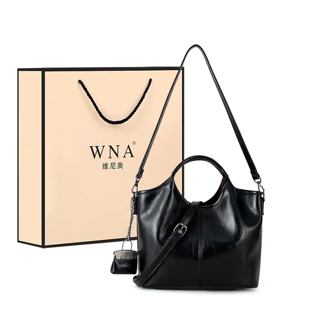 维尼奥 通勤高颜值气质百搭复古女包休闲时尚洋气潮流质感手提包精致实用软面托特包 合成革 单肩斜挎包 常规 女款 多色