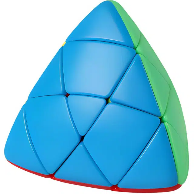 圣手 三阶粽子魔方炫亮彩色异形三阶魔粽 早教益智玩具