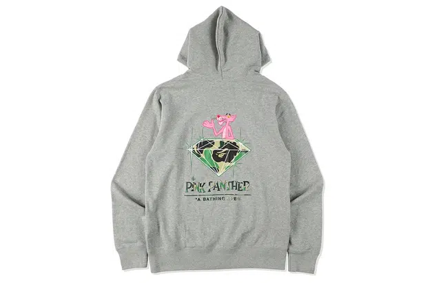 BAPE x Pink Panther Logo Hoodie