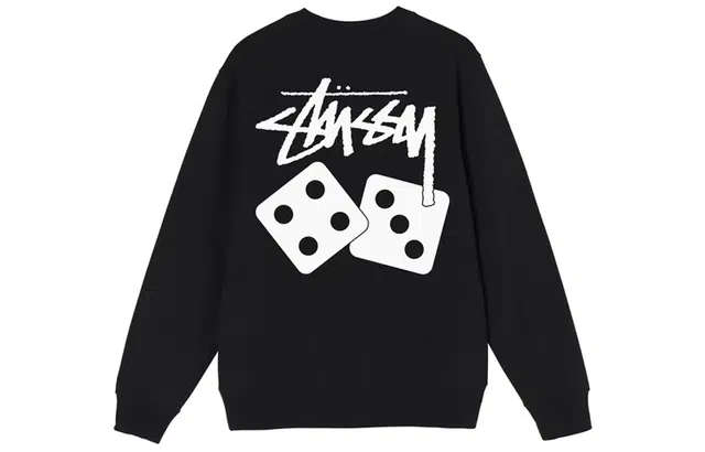 Stussy Dice Pigment Dyed Crew