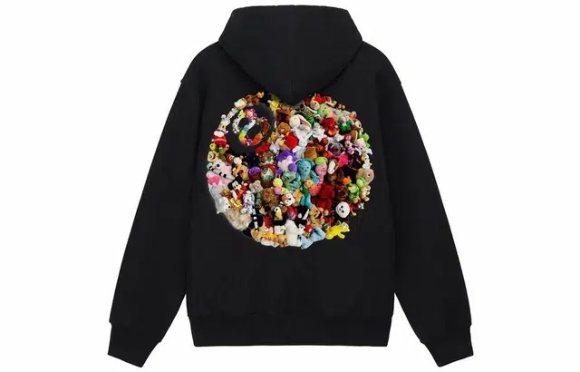 Stussy 8 Ball Plush Hoodie