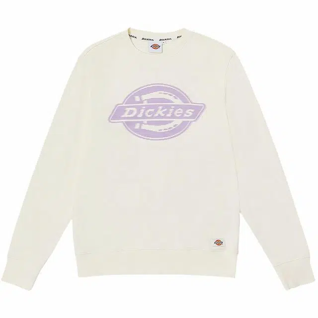 Dickies Logo Crewneck Sweatshirt White