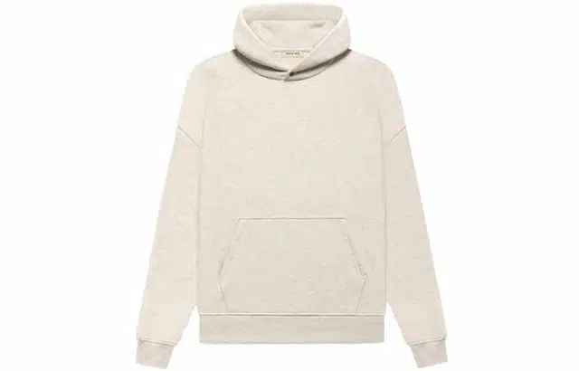 Fear of God SS23 ETERNAL Fleece Hoodie Light Oatmeal