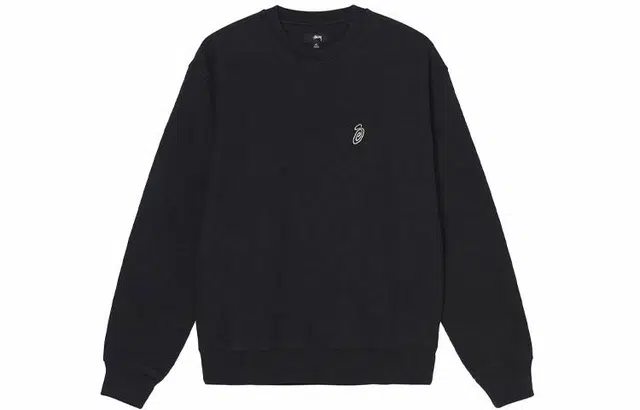 Stussy Swirl Embroidered Crew