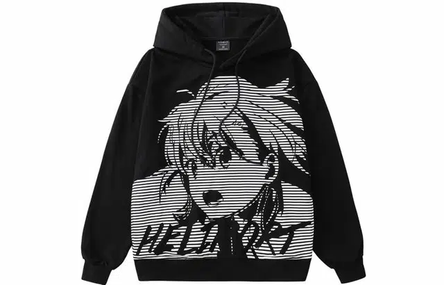 HELIPORT Electromagnetic Pullover Hoodie Black