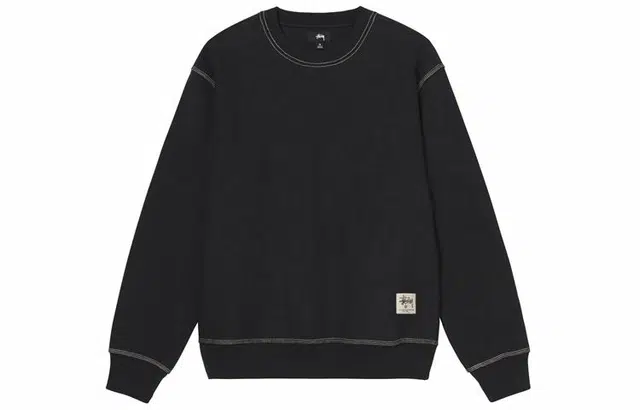 Stussy Contrast Stitch Label Crew