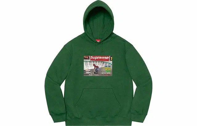 Supreme x Thrasher Hooded Sweatshirt