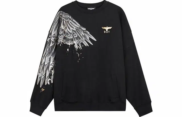 Boy London Wing Logo Sweatshirt Black