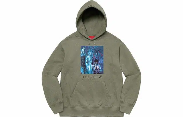 Supreme x The Crow Hooded Sweatshirt