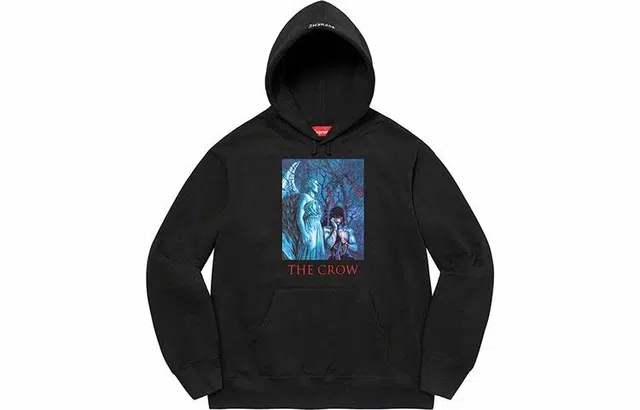 Supreme Week 4 x The Crow Hooded Sweatshirt