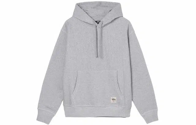 Stussy Contrast Stitch Label Hoodie Logo