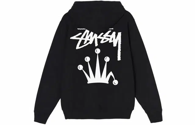Stussy FW21 Stock Crown Hoodie Logo