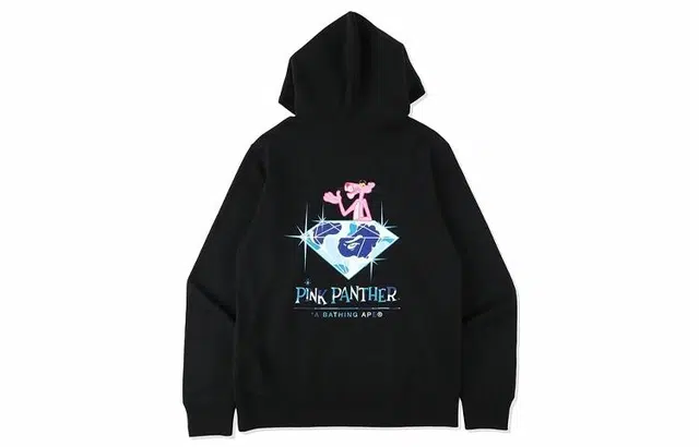 BAPE x Pink Panther Logo Hoodie