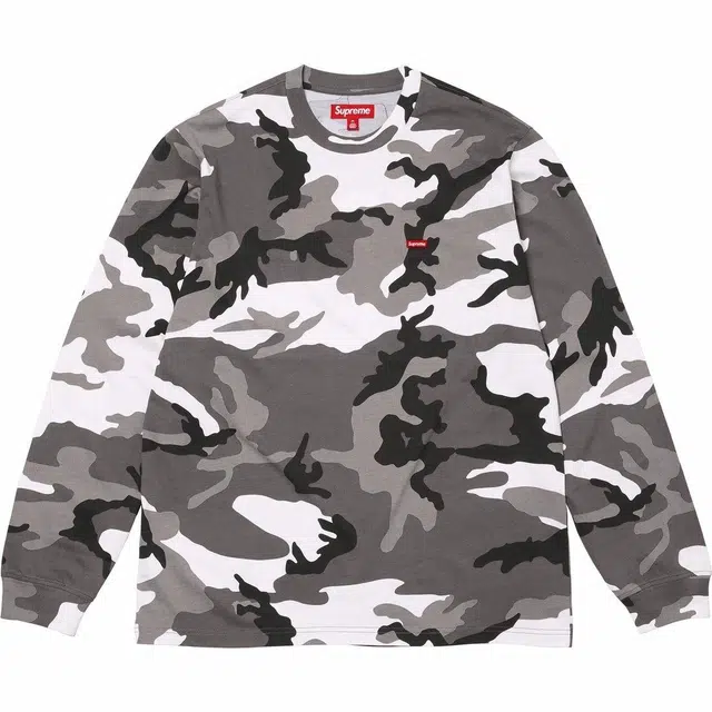 Supreme SS25 WEEK1 Small Box LS Tee logoT