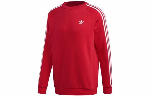adidas originals 3 Stripe Crewneck Sweatshirt