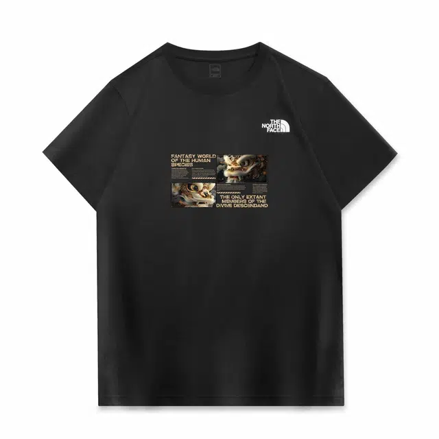 The North Face Yun Yuan Lion Roar S Tee Black
