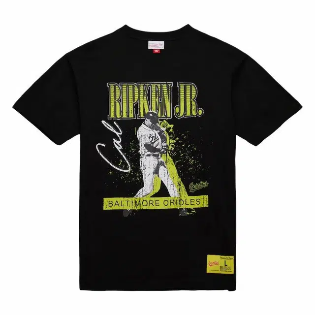 Mitchell Ness x MLB BALTIMORE ORIOLES Cal Ripken Jr. T