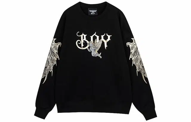 Boy London Wing Sweatshirt Black